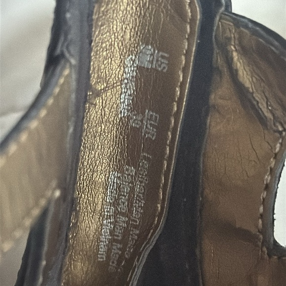 Sam Edelman Black Lace-Up Sandals German Gladiator Size 9 Leather Vacation Shoes - Picture 7 of 9